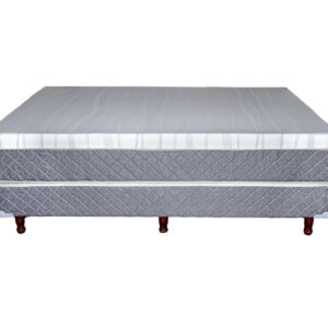 base y colchon ergonomico espuma viscoelastica 1 plaza y media