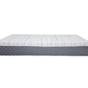 colchon espuma alta densidad con pillow viscoelastico queen