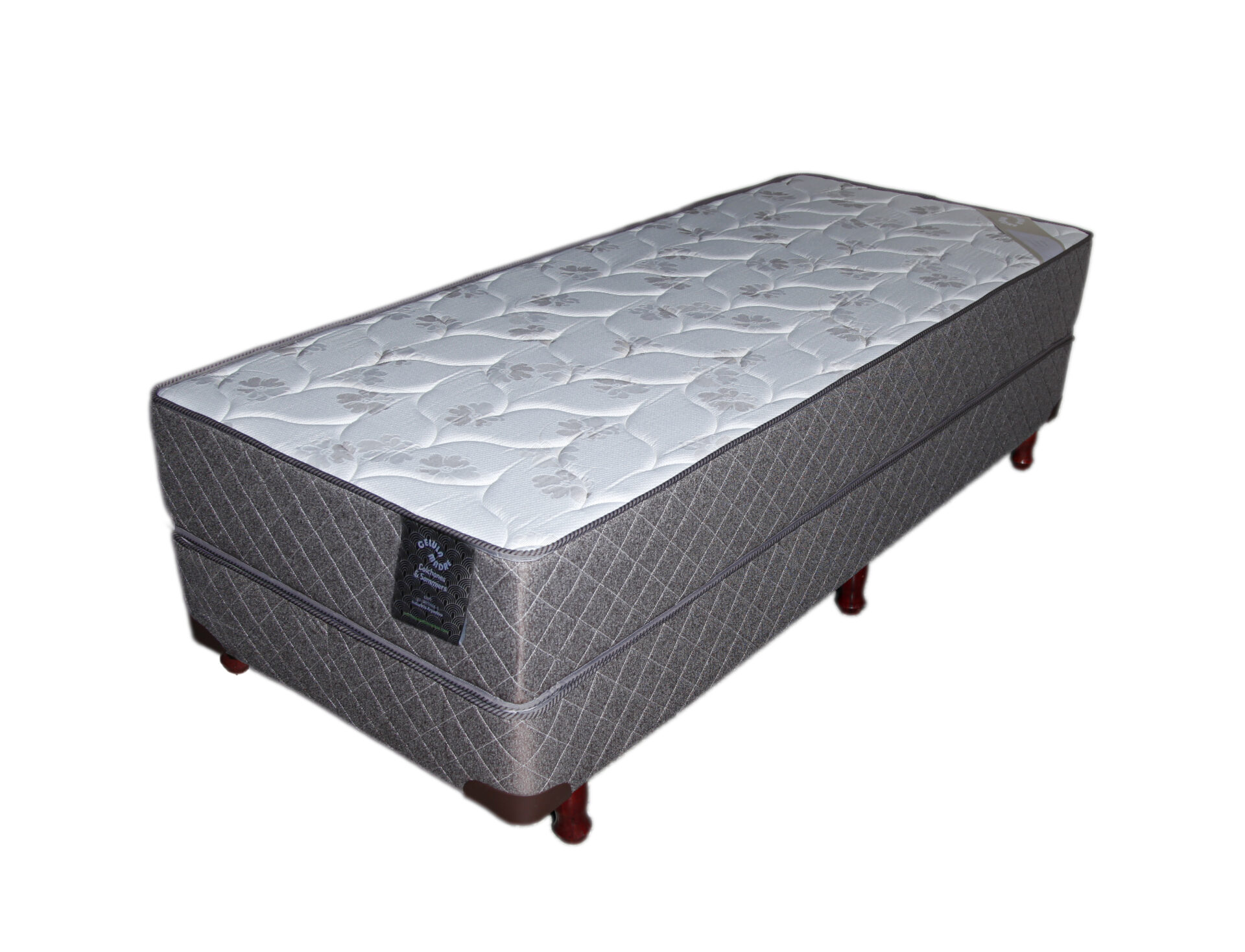 base y colchon espuma alta densidad para 120kg 190x80