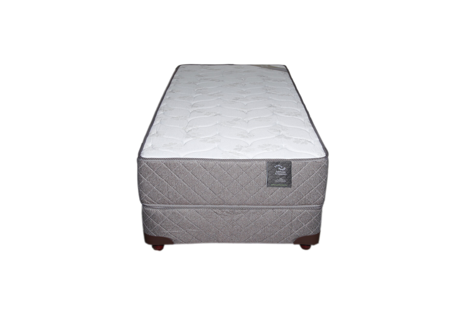 base y colchon espuma alta densidad para 120kg 1 plaza