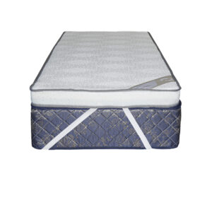 pillow viscoelastico de 9cm espuma soft + espuma viscoelastica 1 plaza